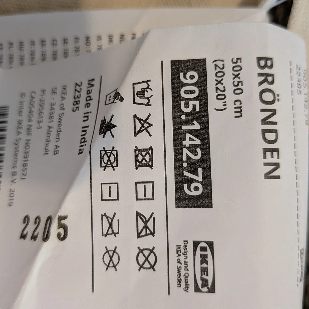 2 IKEA Wool Pillow Covers